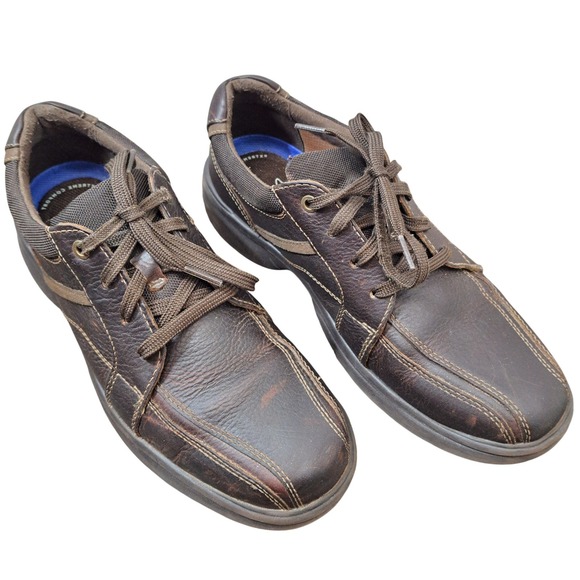 Clarks Other - Clarks Collection Men's Casual Brown Leather Lace Up Comfort Shoes US Size 9 M